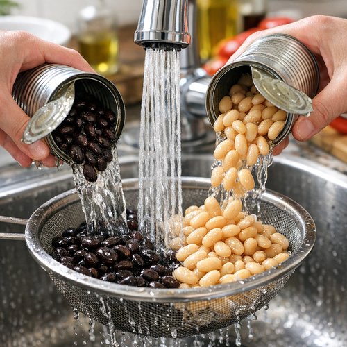 Step 3: Rinse and Add Your Beans