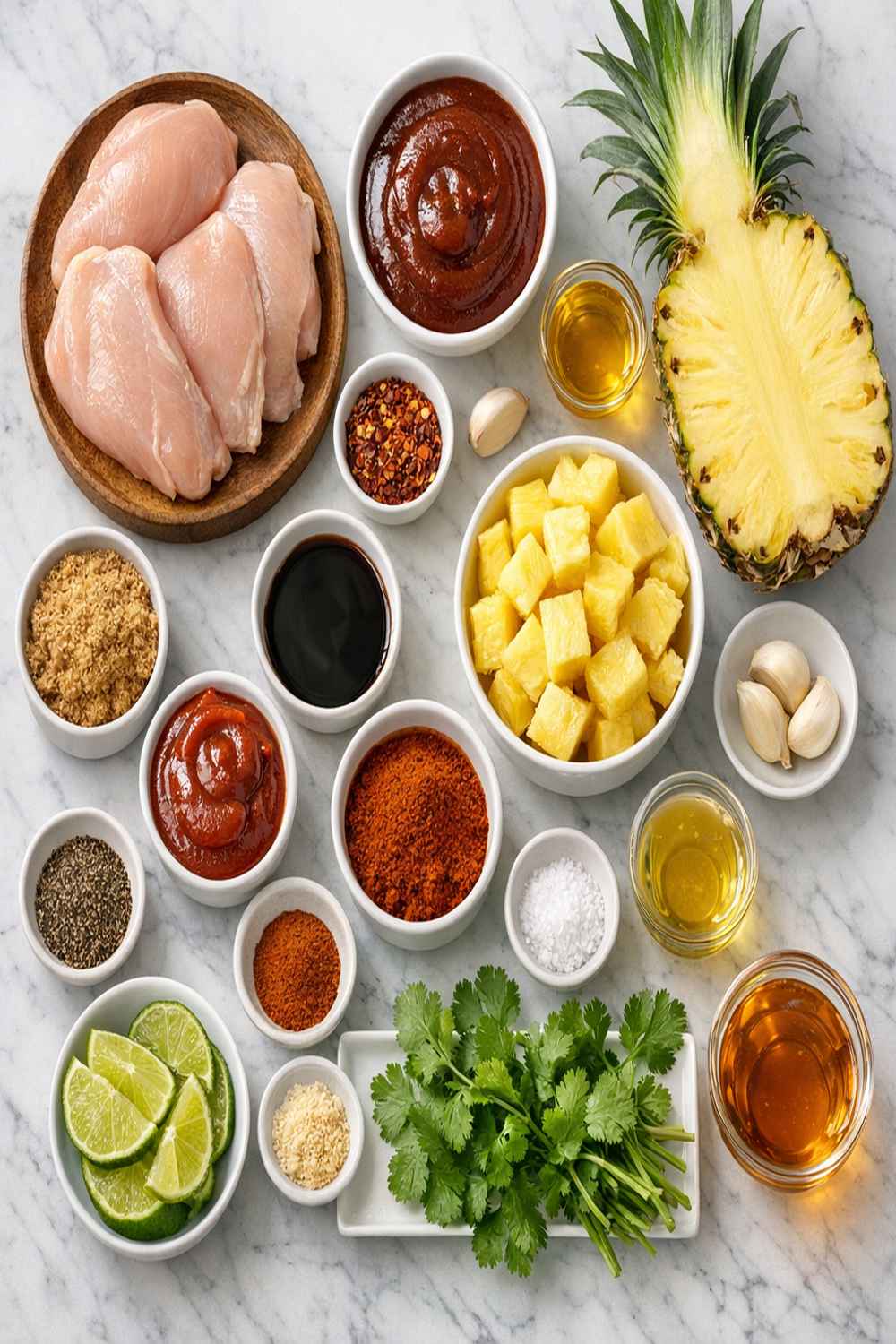 Bbq Chicken Pineapple Recipe ingredients