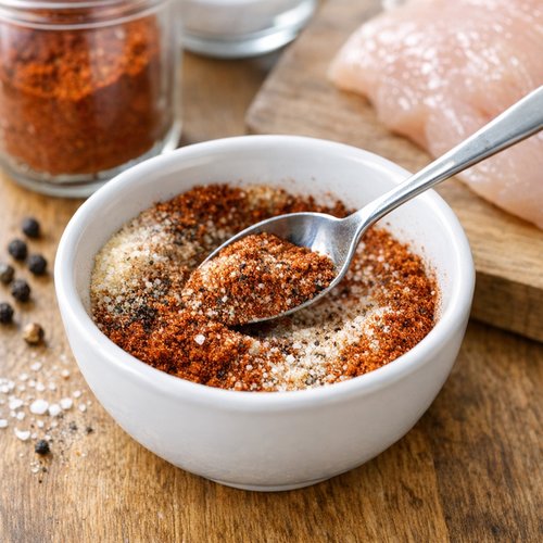 Step 1: Build Your Spice Blend and Prepare the Chicken