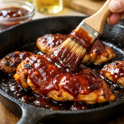 Step 3: Add the BBQ Sauce and Build Flavor