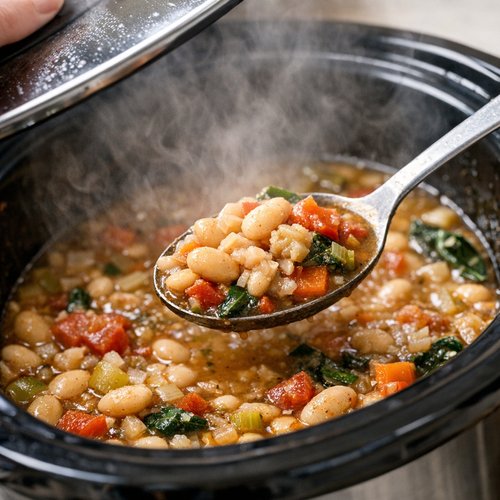 Step 4: Test Beans for Doneness and Add Final Ingredients