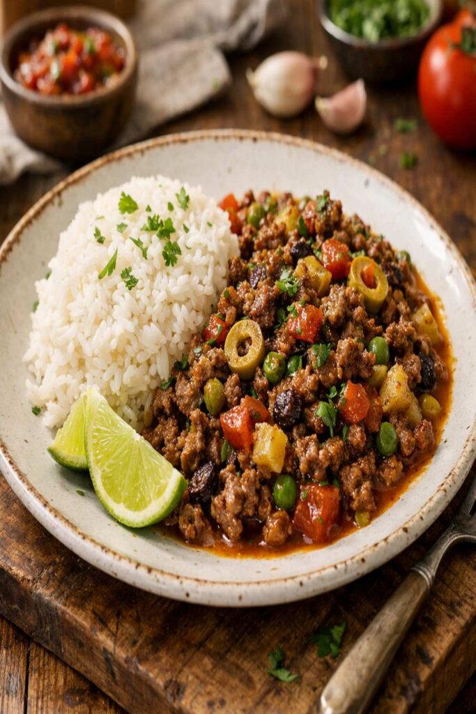 Beef Picadillo Recipe