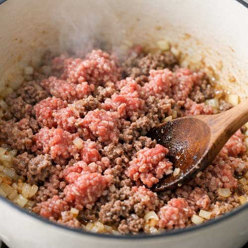 Step 3: Brown the Ground Beef