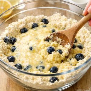 Blueberry Lemon Cornbread Recipe step 5