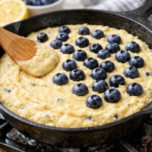Blueberry Lemon Cornbread Recipe step 7