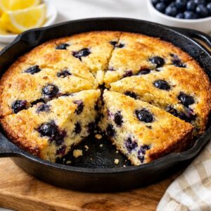 Blueberry Lemon Cornbread Recipe step 9