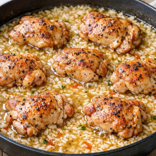Step 6: Arrange Chicken and Add Liquid