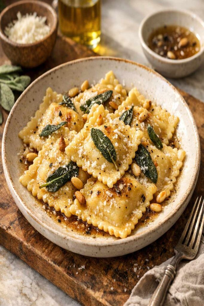 Brown Butter Ravioli Recipe