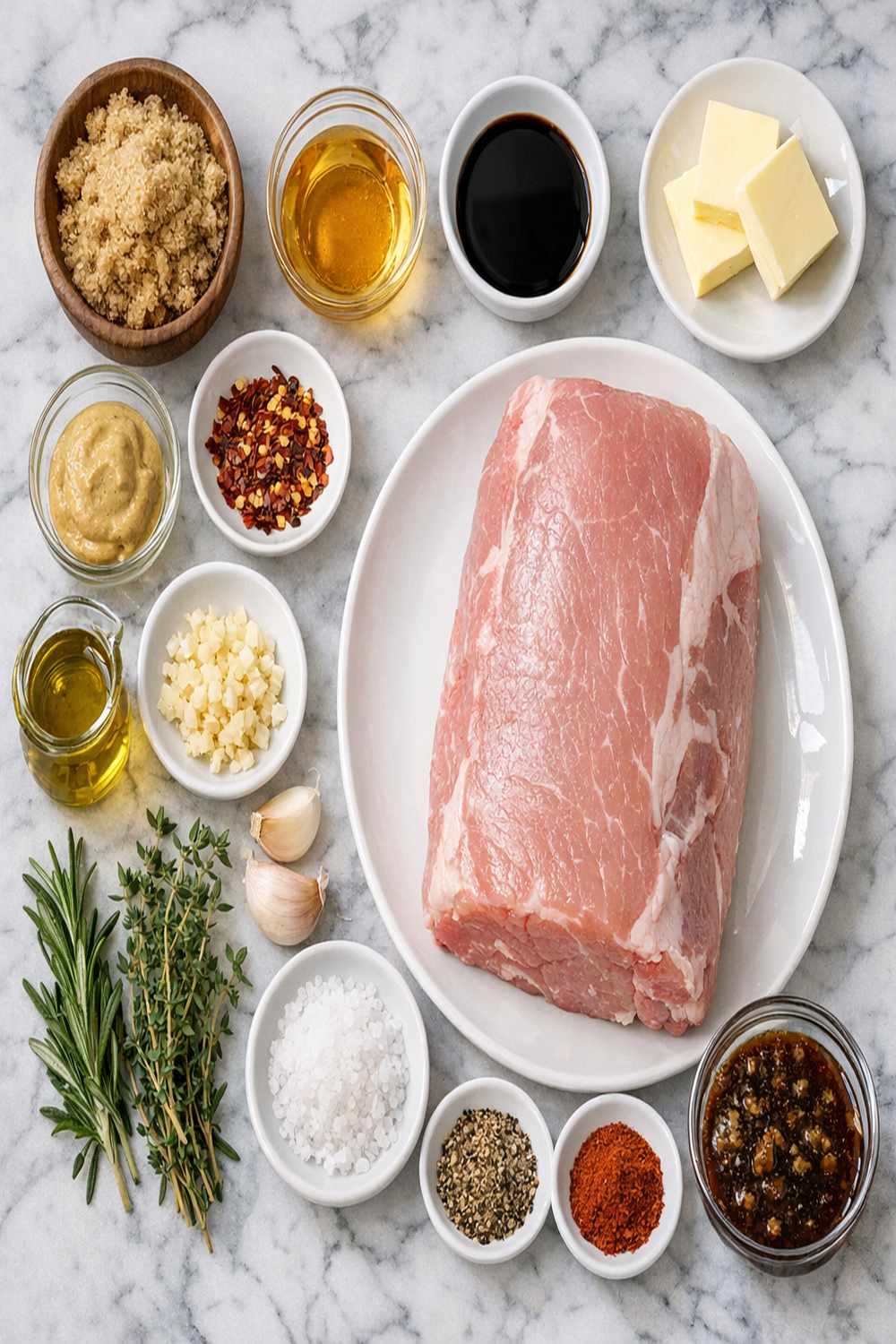 Brown Sugar Pork Loin Recipe ingredients