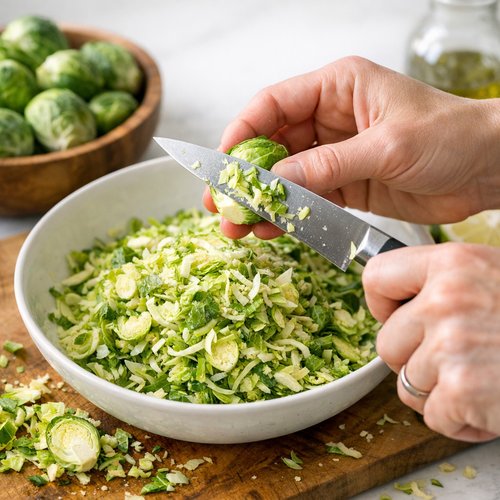 Step 2: Prepare Your Brussels Sprouts
