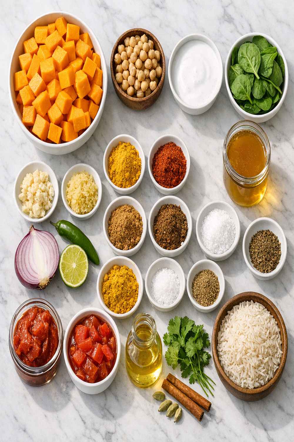 Butternut Curry Recipe ingredients