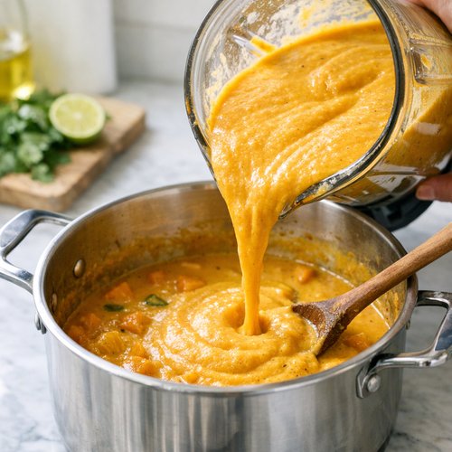 Step 5: Blend for Creamy Texture