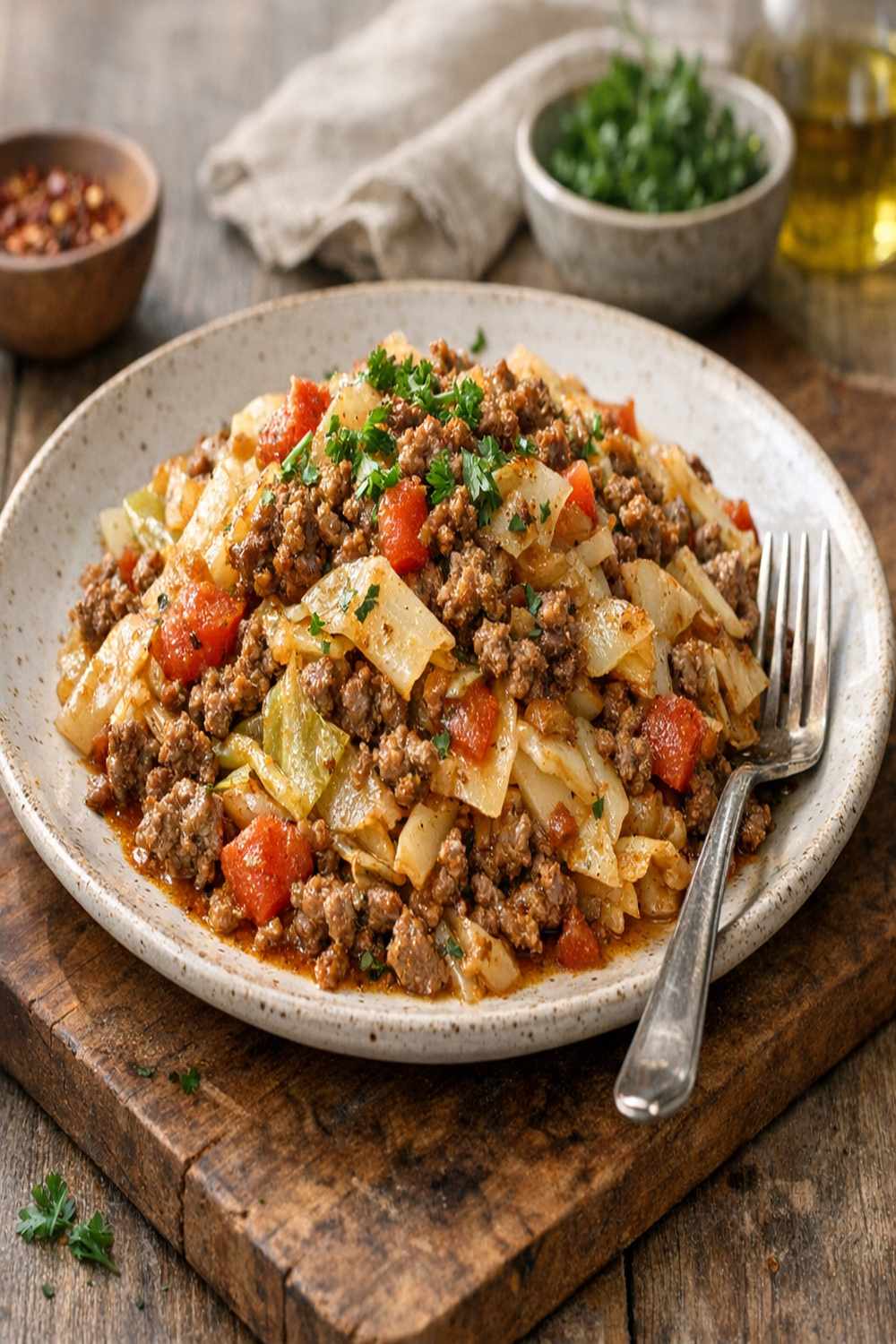 Cabbage Ground Beef Recipe