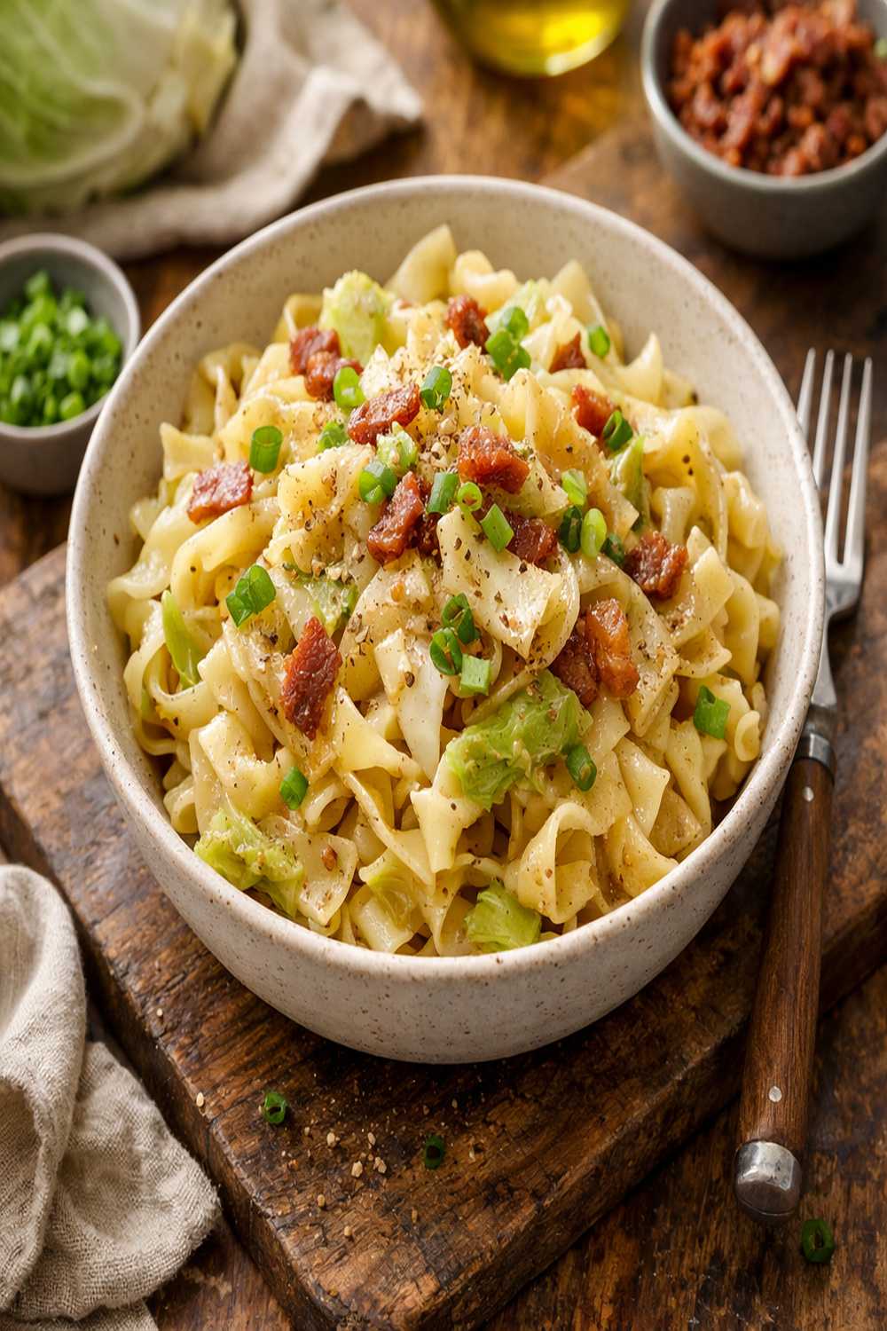 Cabbage Noodles Recipe