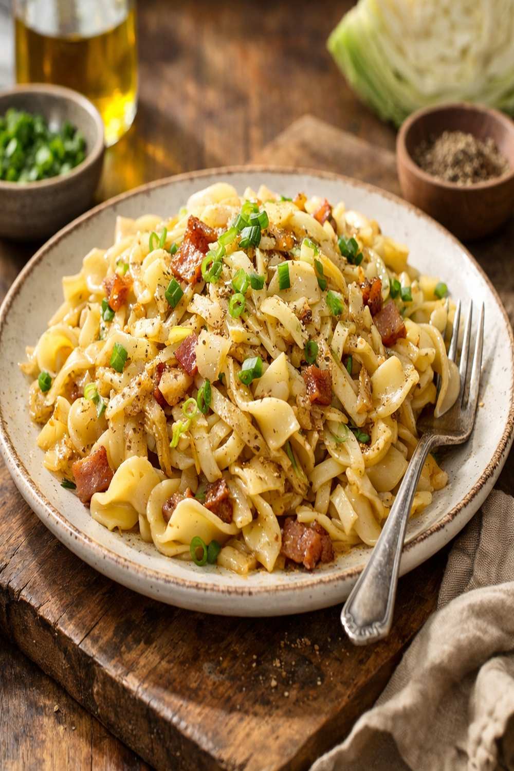 Cabbage Noodles Recipe