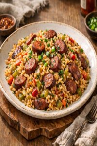 Cajun Rice With Sausage Recipe