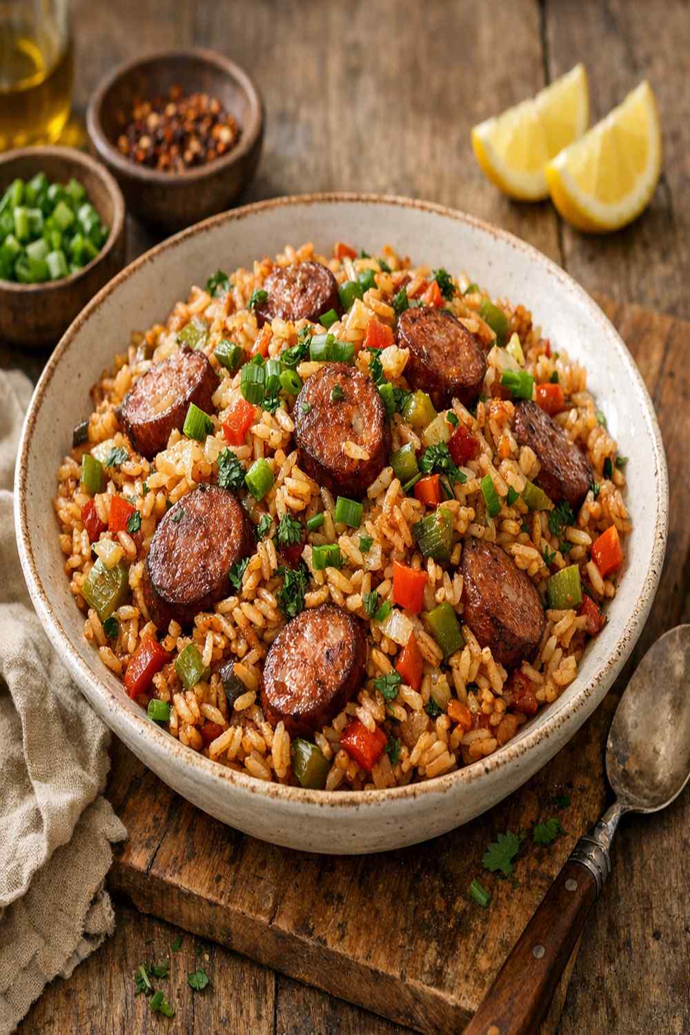 Cajun Rice With Sausage Recipe