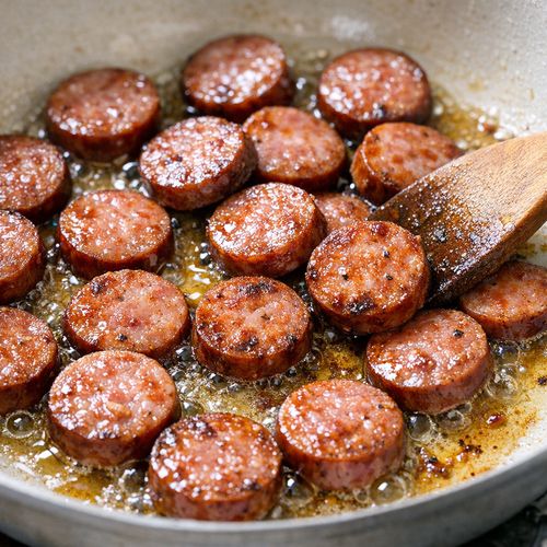 Step 1: Brown the Sausage and Get Kids Excited About Smell