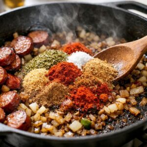 Cajun Rice With Sausage Recipe step 3