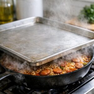 Cajun Rice With Sausage Recipe step 5