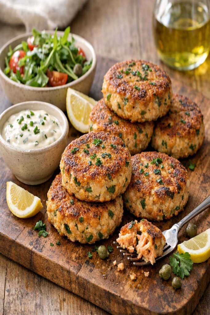 Canned Salmon Patties Recipe