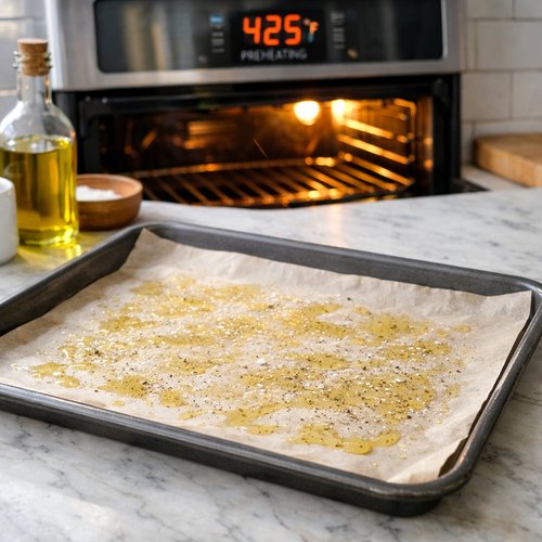 Step 1: Preheat Your Oven and Prepare Your Sheet