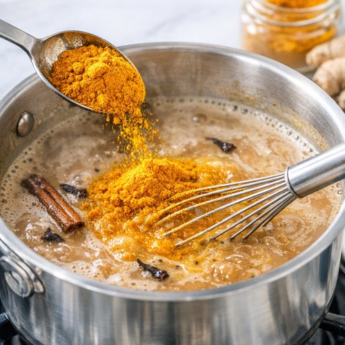 Step 4: Incorporate the Golden Turmeric (The Wellness Boost)