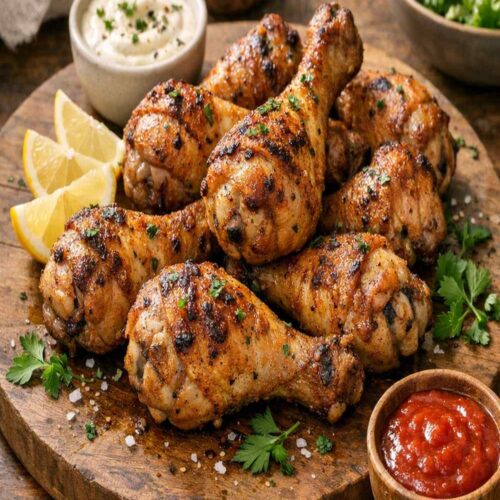 Crispy Air Fryer Drumsticks Budget Recipe