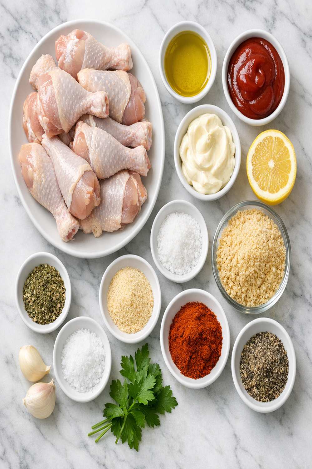 Air Fryer Drumsticks Recipe ingredients