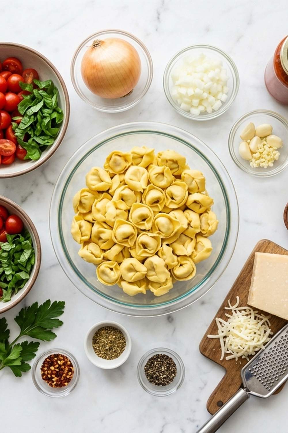 Cheese Tortellini With Sausage Recipe ingredients