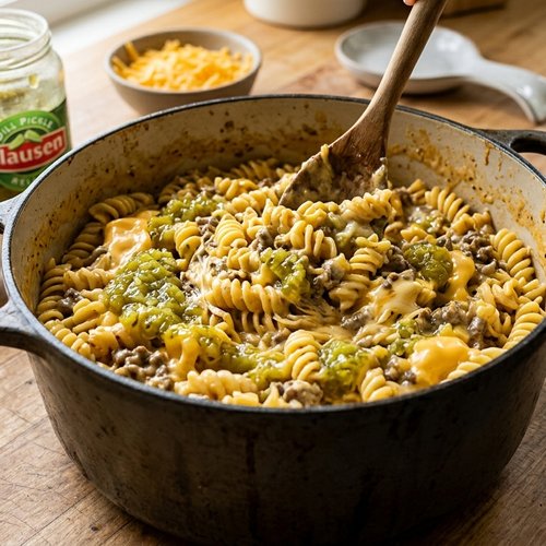 Step 7: Add the Cheese and Relish