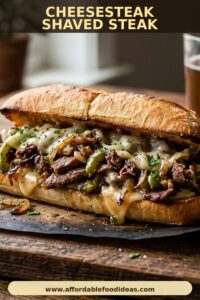 Cheesesteak Shaved Steak Recipe