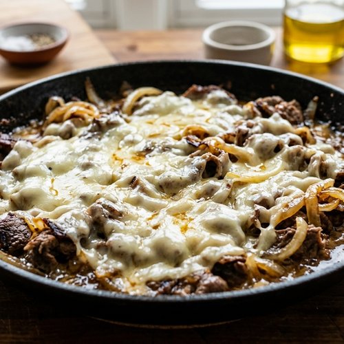 Step 5: Return the Onions and Melt the Cheese