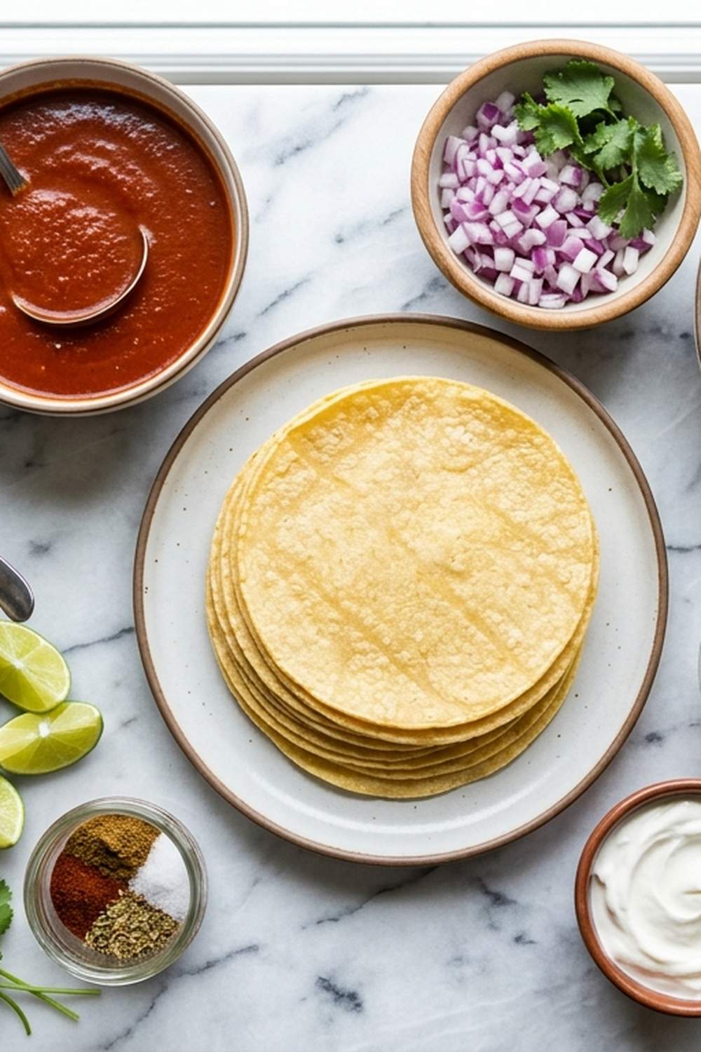 Cheesy Enchilada Recipe ingredients