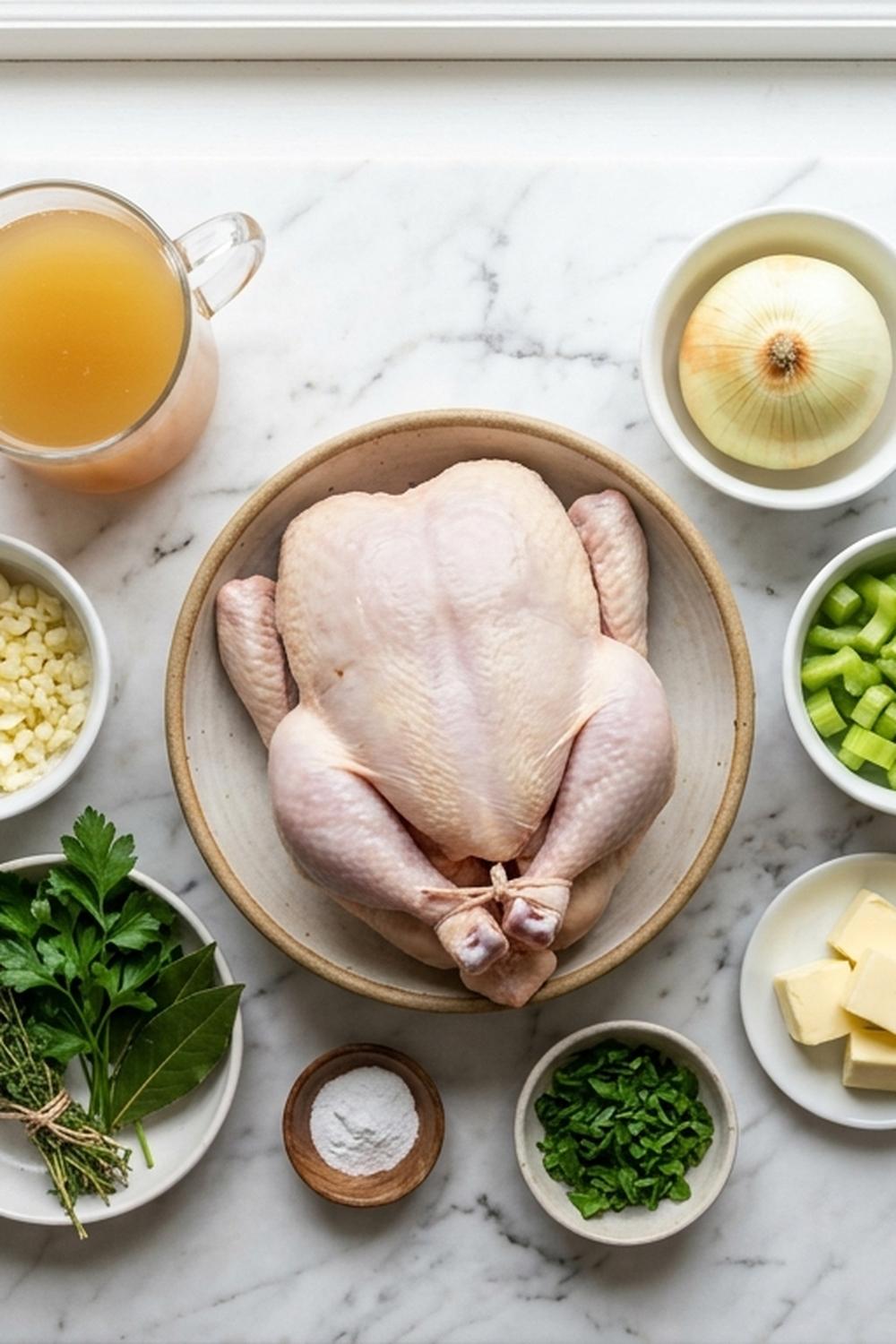 Chicken And Dumplings From Scratch Recipe ingredients