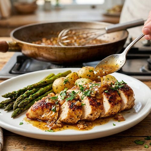 Step 6: Create Your Pan Sauce for Restaurant-Quality Finish