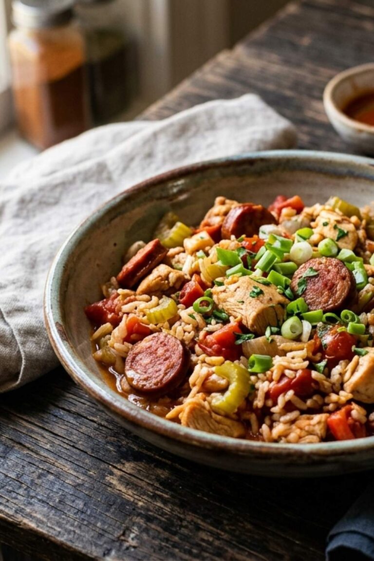 Chicken Chorizo Jambalaya Recipe