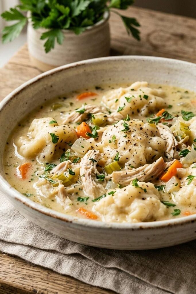 Chicken Drop Dumplings Recipe