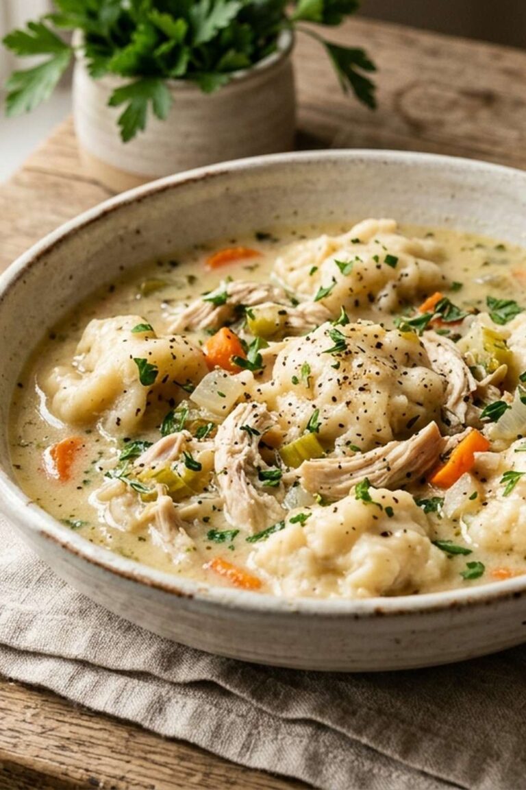 Chicken Drop Dumplings Recipe