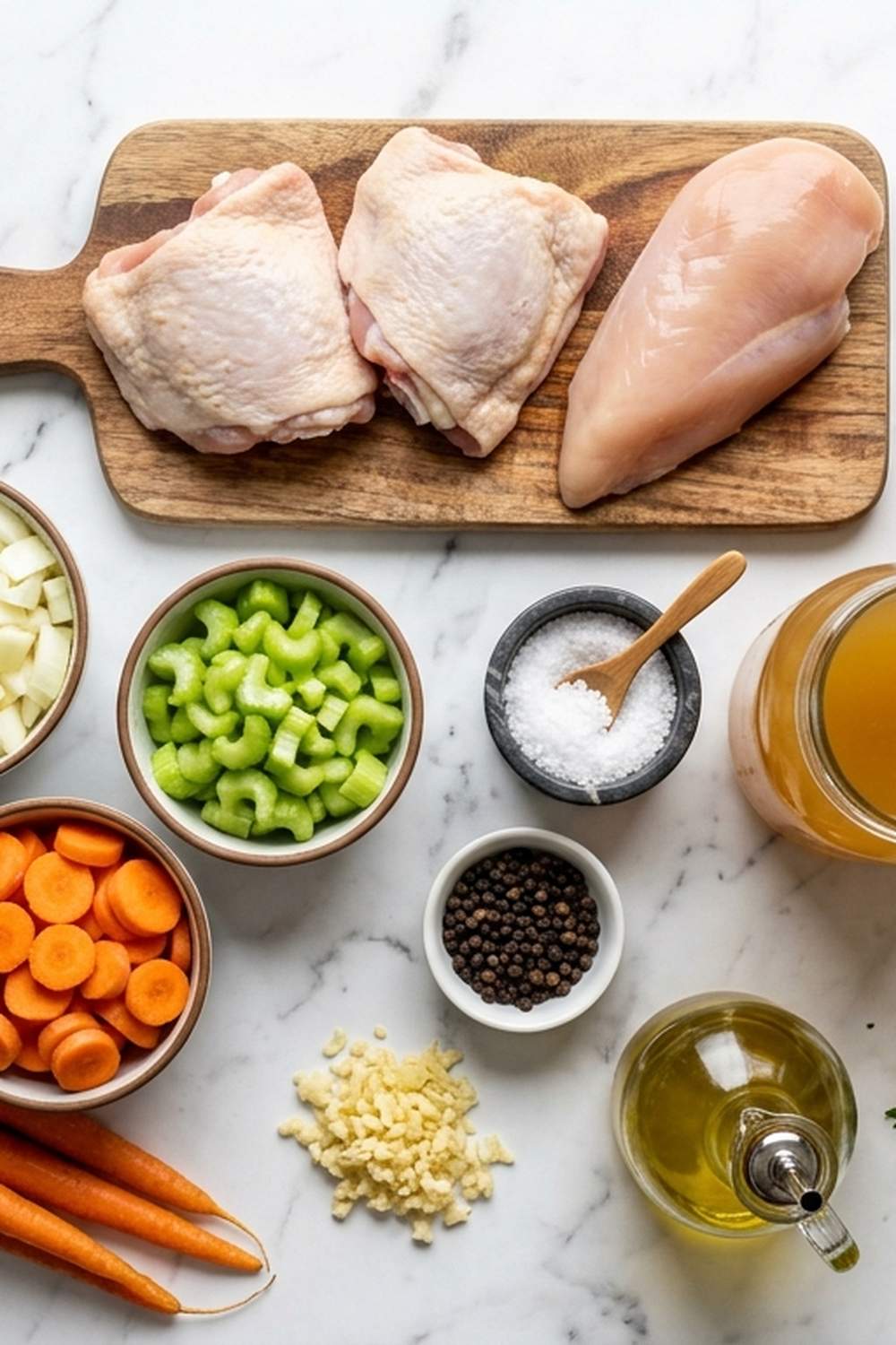 Chicken Noodle Soup Recipe ingredients