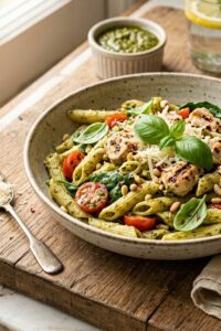 Chicken Pesto Penne Recipe