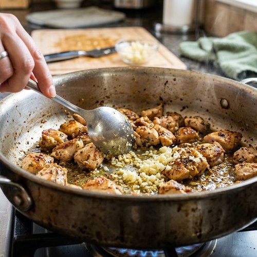Step 3: Build Flavor With Garlic